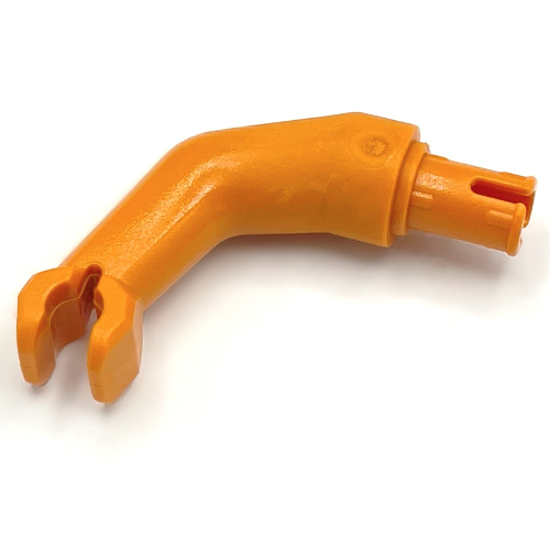 Lego Arm, Large, with Pin / Earth Orange