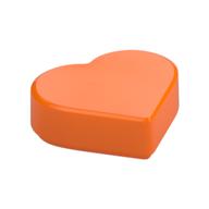 Lego Tile 1 x 1 Heart / Orange