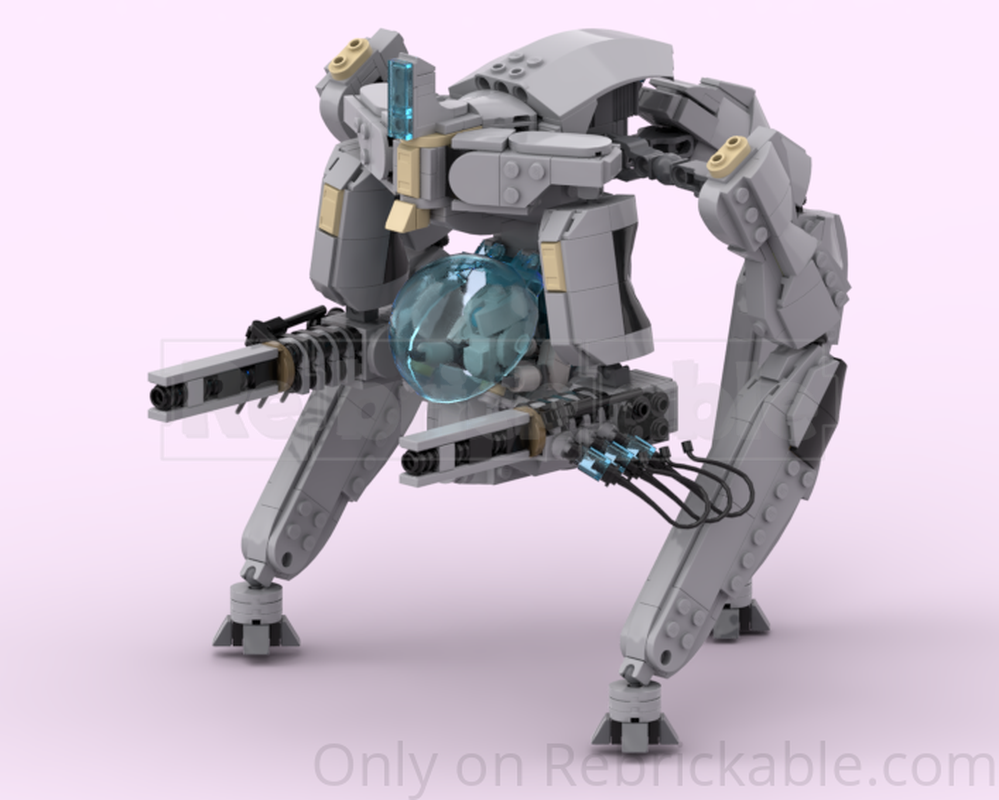 Lego Helldivers 2 - Illuminate Gatekeeper