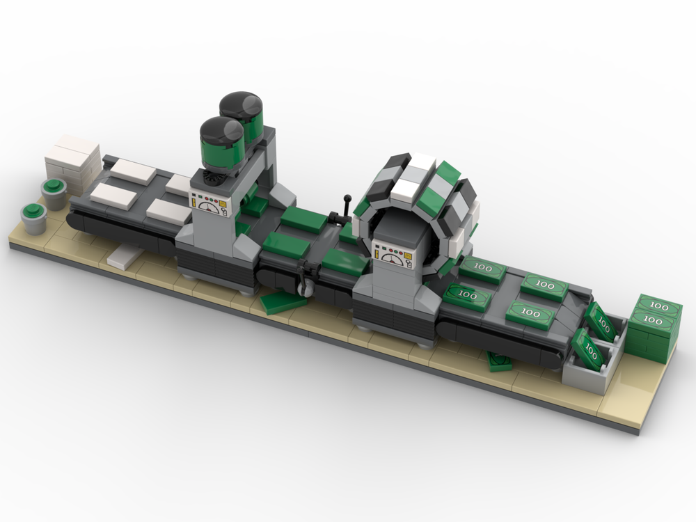 Lego Money printing machine