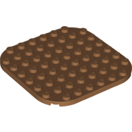 Lego Plate Round Corners 8 x 8