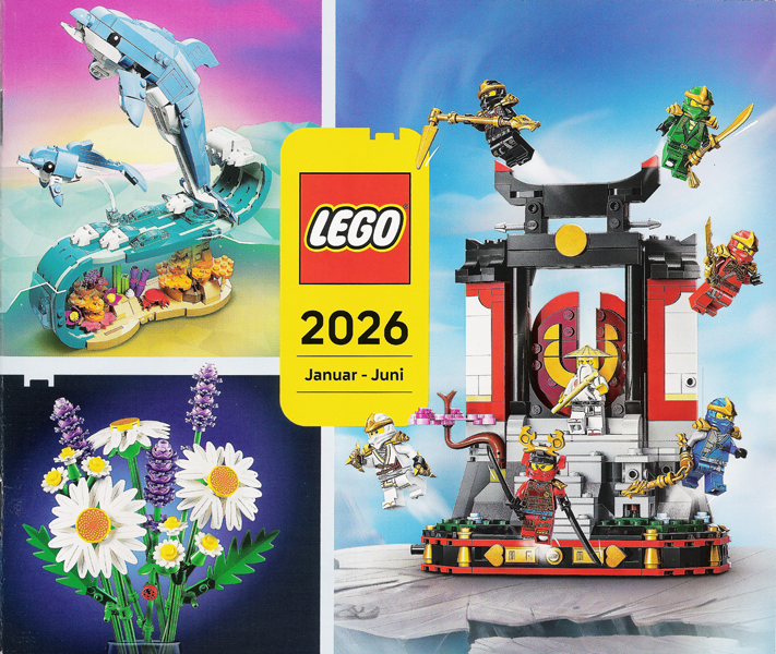 Lego 2026 Large German January - June (DE/A f/B.R. - 6605817, DE-AT - 6605831, 6605833, 6605835)