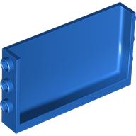 Lego Panel 1 x 6 x 3 with Studs on Sides / Blue