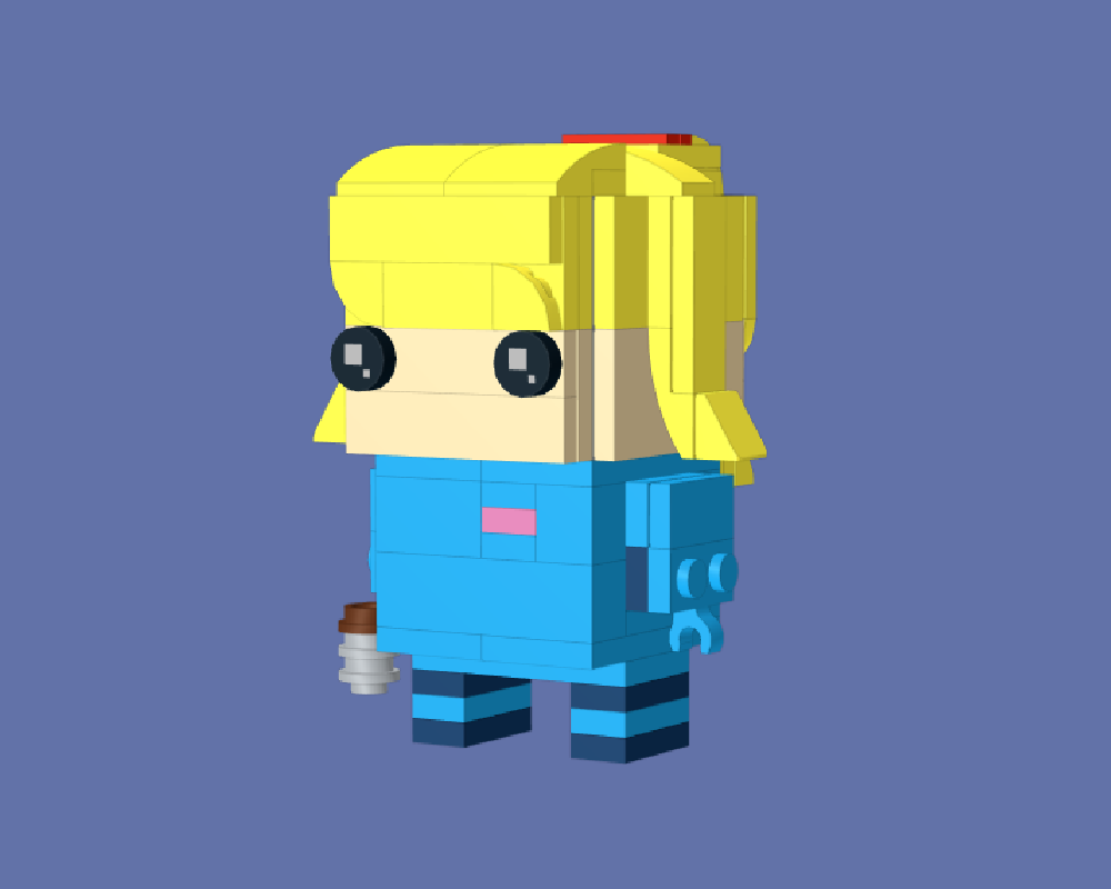 Lego Zero Suit Samus