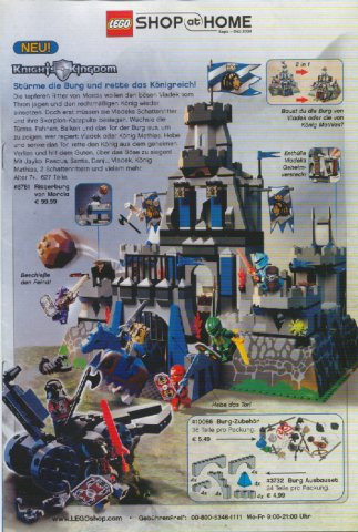 Lego 2004 Insert - World Club Magazine German - September/October