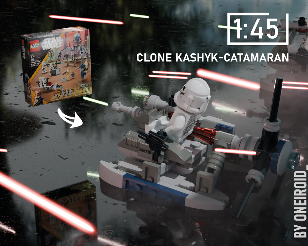 Lego CLONE KASHYK-CATAMARAN 1:45