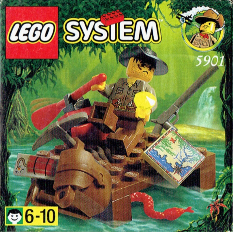 Lego River Raft
