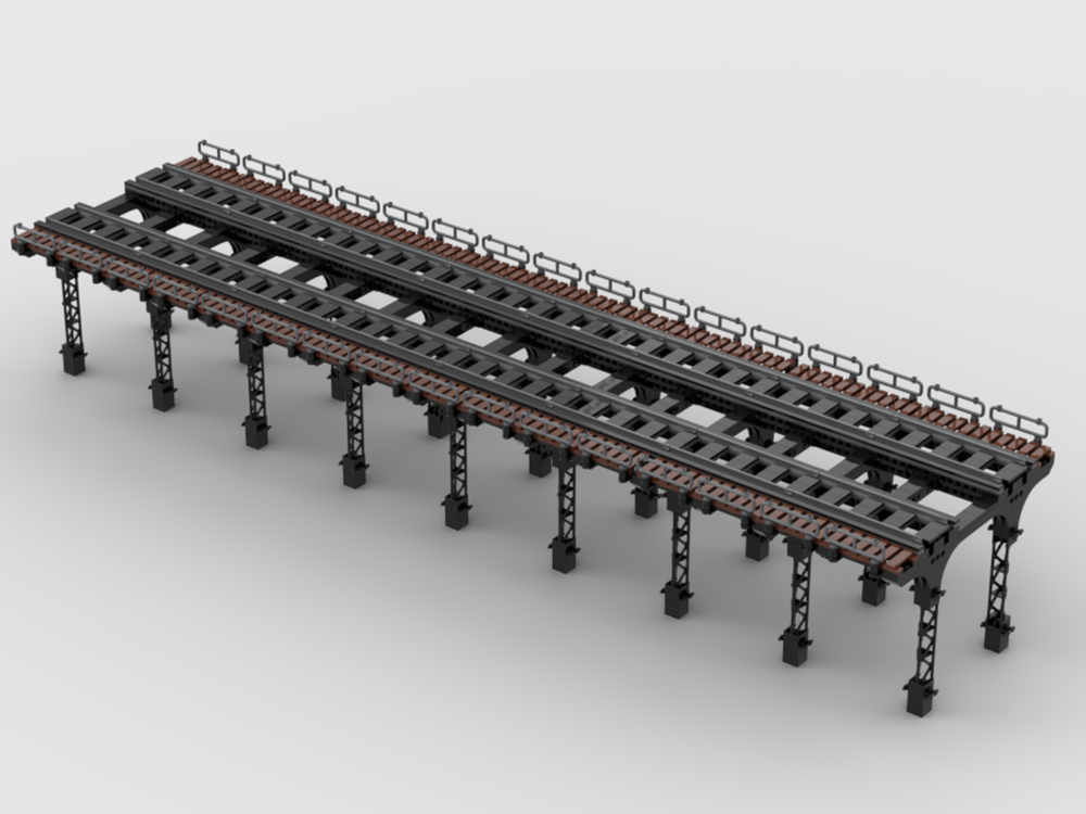 Lego City Railroad Bridge