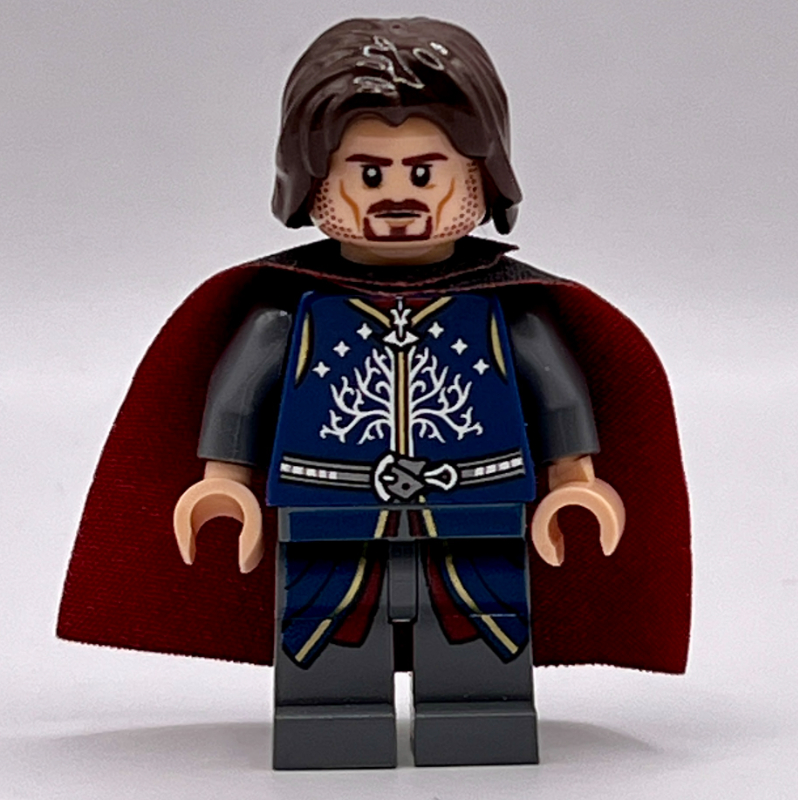Lego Aragorn - Dark Red Cape