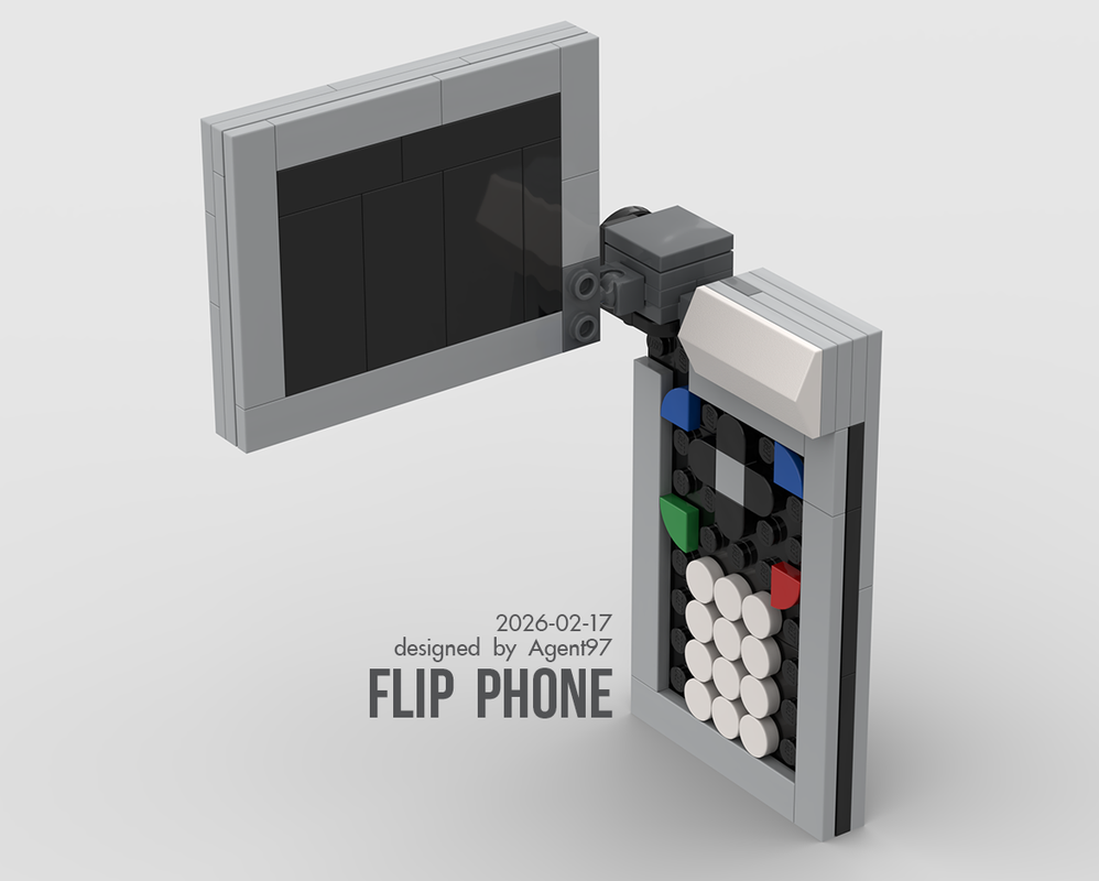 Lego Flip Phone