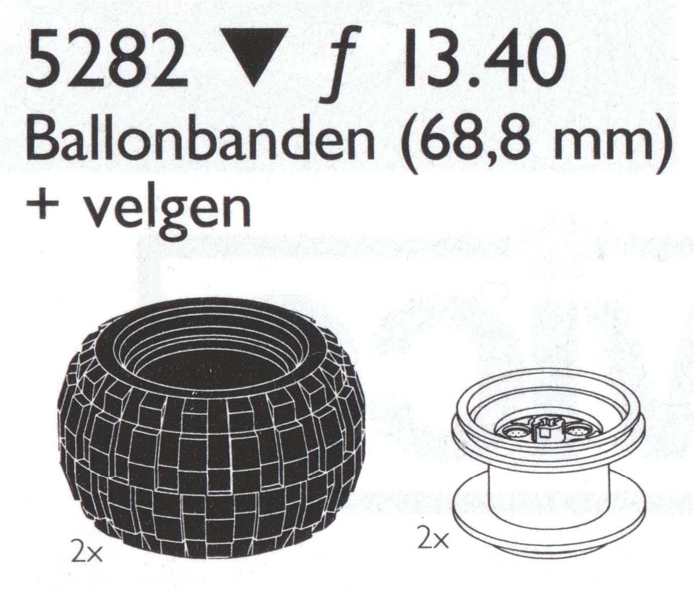 Lego Balloon Tires Large
