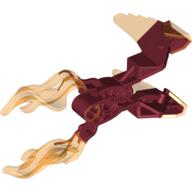 Lego Large Figure Weapon Claw, Fire, with Marbled Trans-Orange Pattern