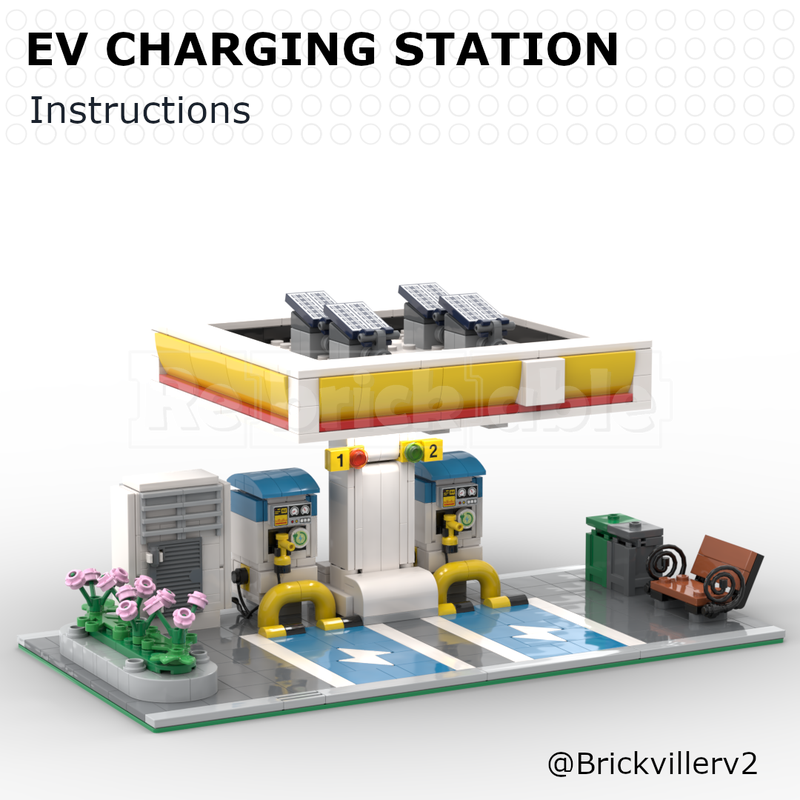 Lego EV Charging station