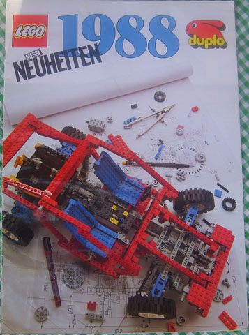 Lego 1988 Dealer Large German - Neuheiten (920975-D)