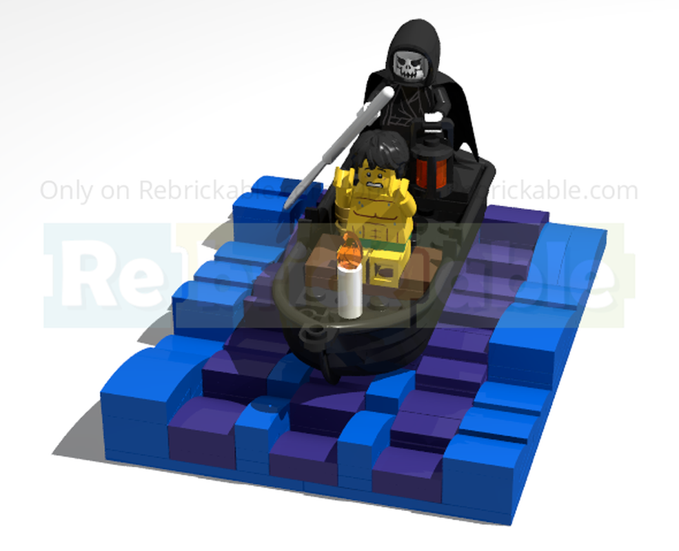Lego Charon, le Nocher des Enfers 💀