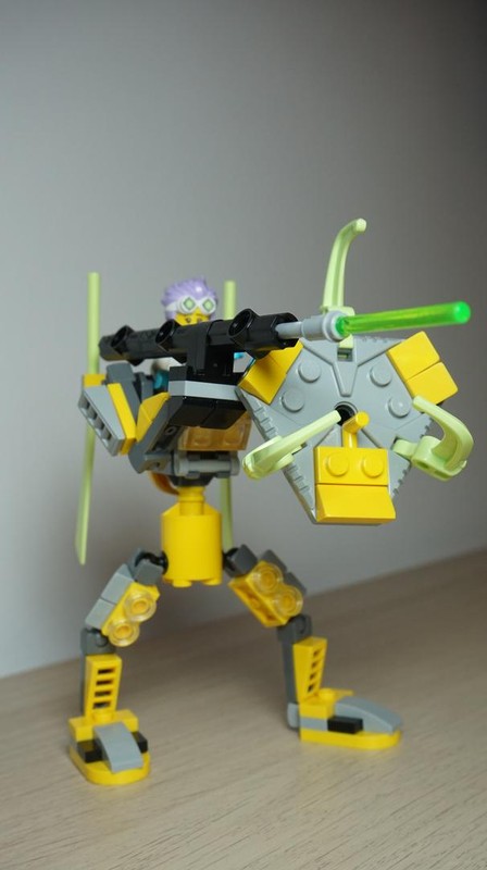Lego Yellow Mech Mk I