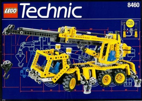 Lego Pneumatic Crane Truck / Mobile Crane