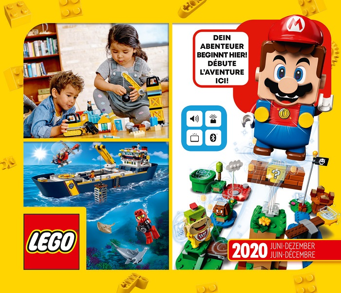 Lego 2020 Large Swiss June - December (CH/DE/F w/Xmas Insert - 6322742)