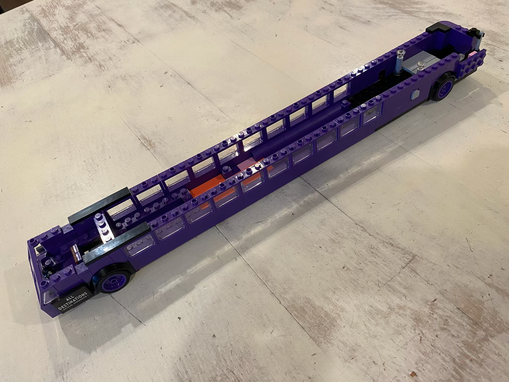 Lego Purple Convertible Limousine