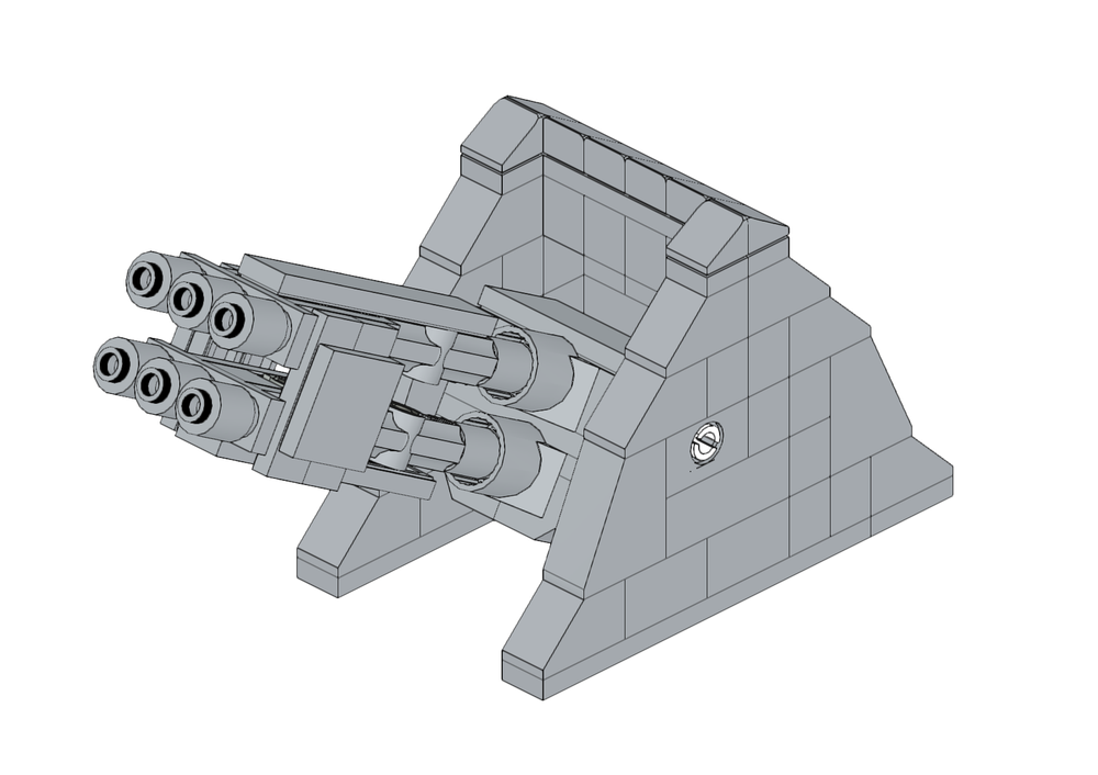 Lego Mars Colony Heavy Defence Laser