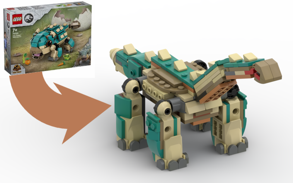 Lego 76962-Beni the brachiosaurus