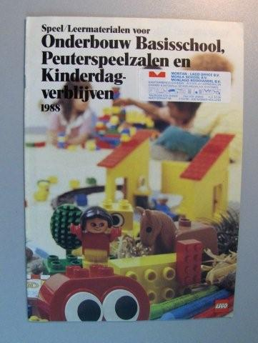 Lego 1988 Large NL DACTA - Speel/Leermaterialen voor Onderbouw Basisschool, Peuterspeelzalen en Kinderdagverblijven (950111-NL)