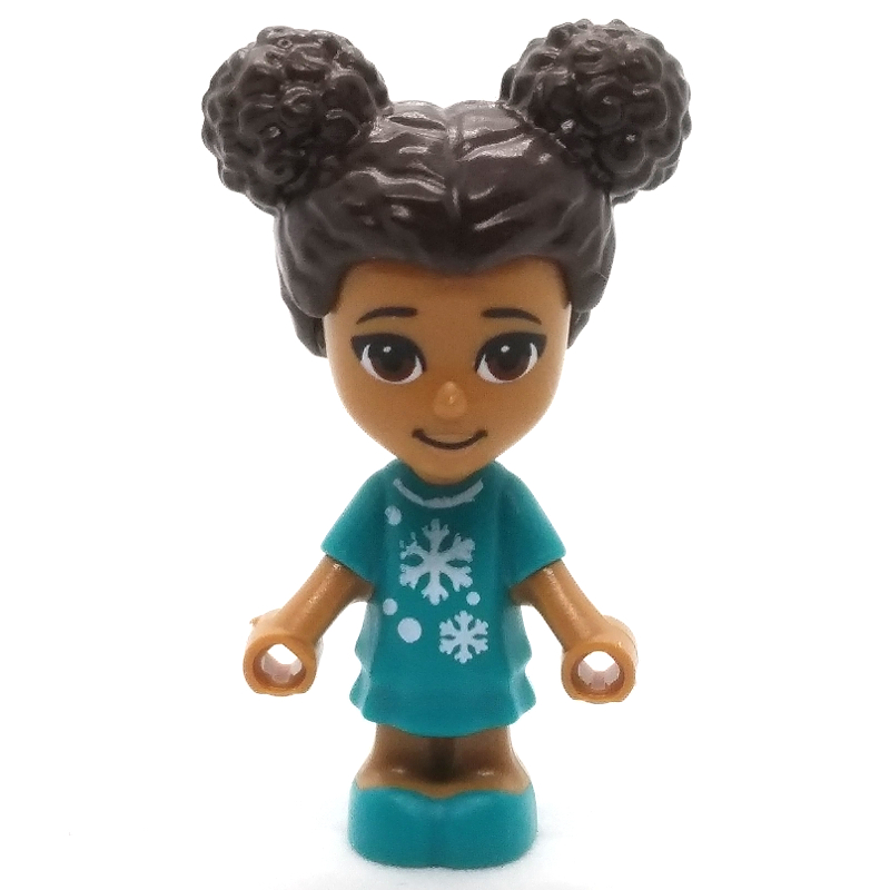 Lego Andrea - Microdoll, Dark Turquoise Dress
