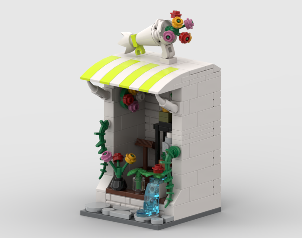 Lego Flower Shop 8x8