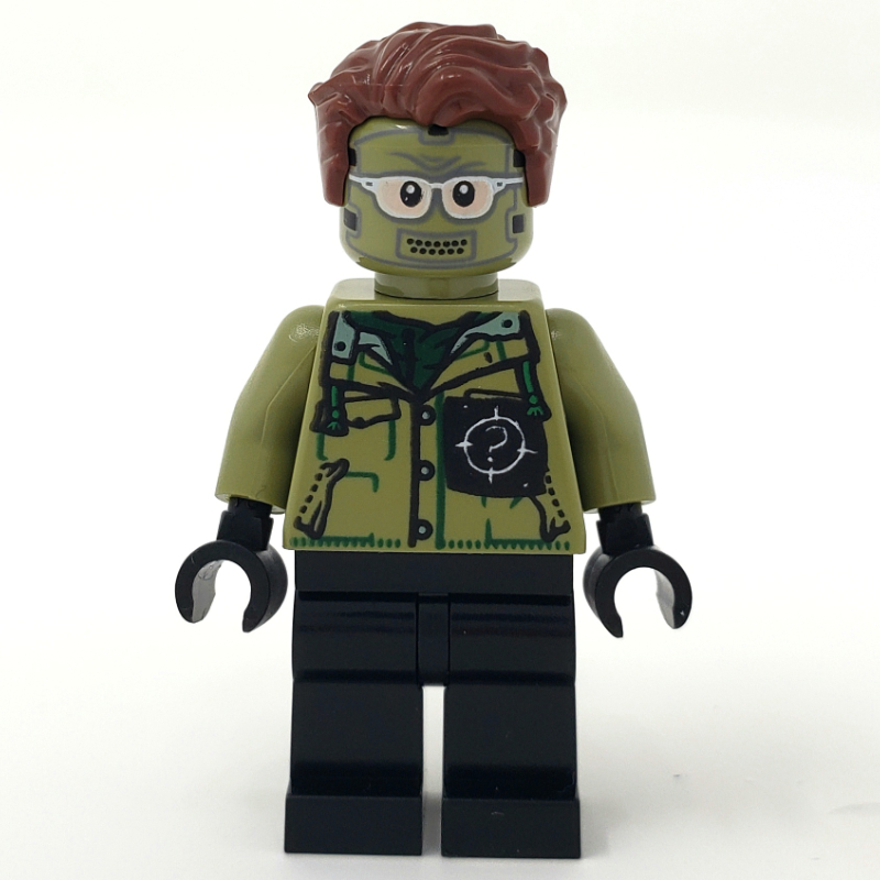 Lego The Riddler, Olive Green Outfit