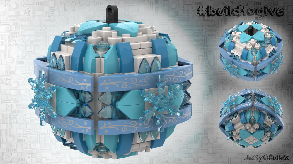 Lego Winter Christmas Tree Ornament