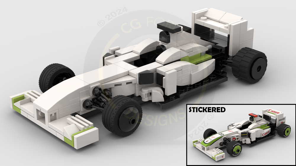Lego F1 Brawn BGP001