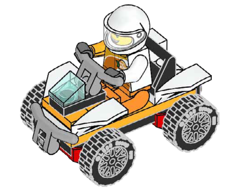 Lego Stuntman with Quad