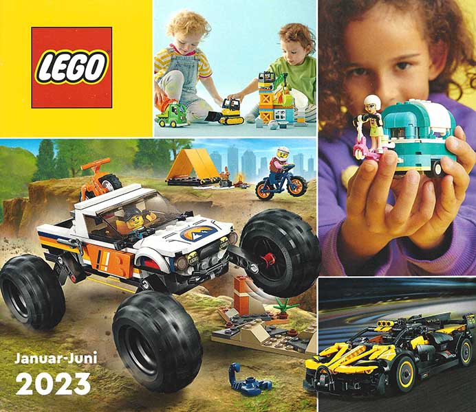 Lego 2023 Large German / Austrian January - June (DE/A f/Brand Retail - 6442721, DE/A - 6442727, 6442729, 6442730)