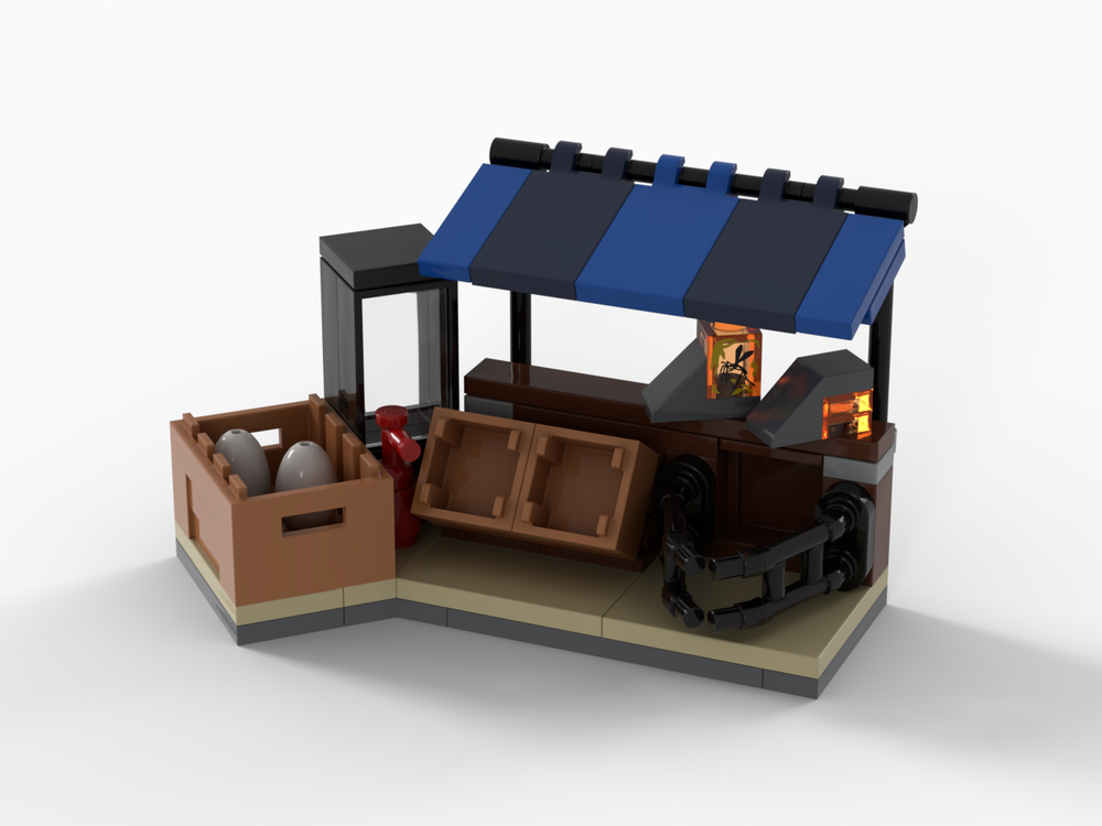 Lego Amber Clave Market Stall