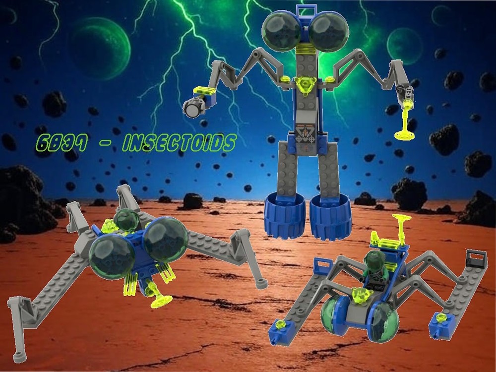 Lego 6837 - Insectoids alternates