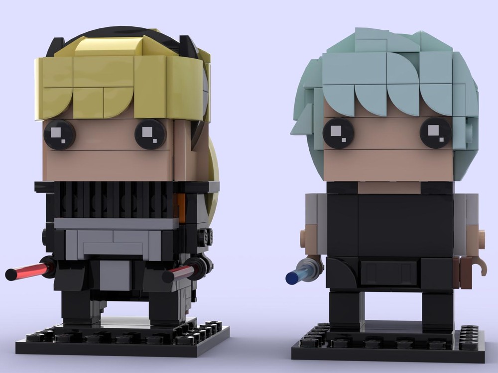 Lego Am & Karre - Visions BrickHeadz - Collab with AnimeBricks4
