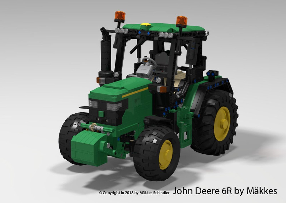 Lego John Deere 6R Tractor