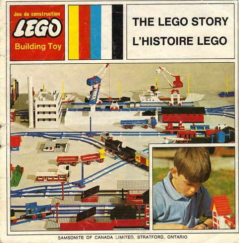 Lego 1970 Large Canadian Samsonite (3551-CA)