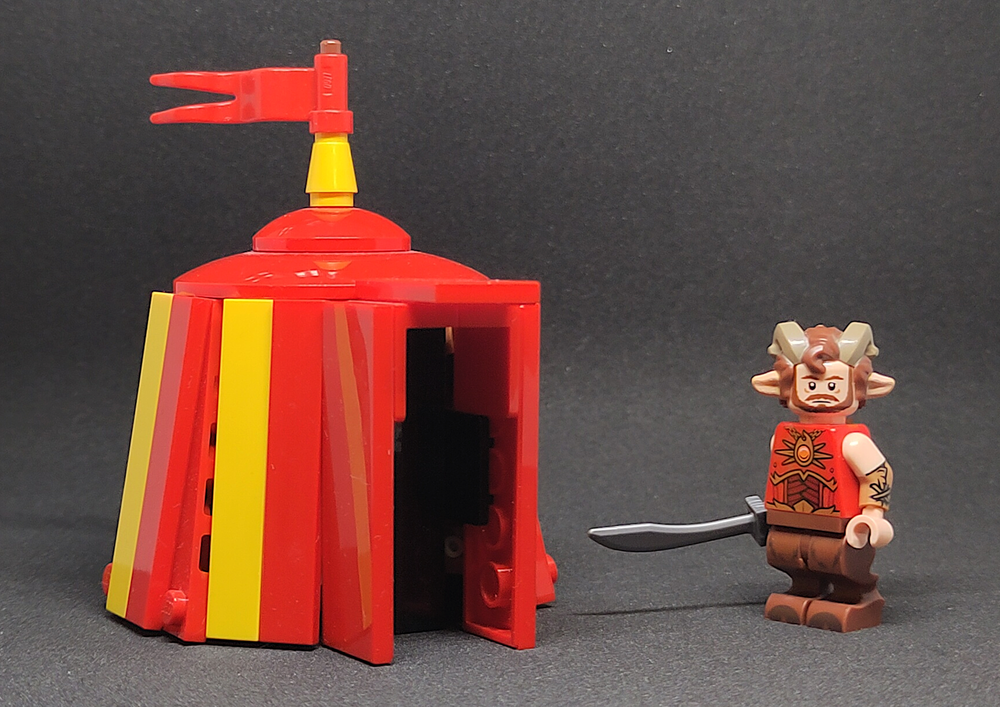 Lego Medieval Tent - Aslan's Camp (Narnia)