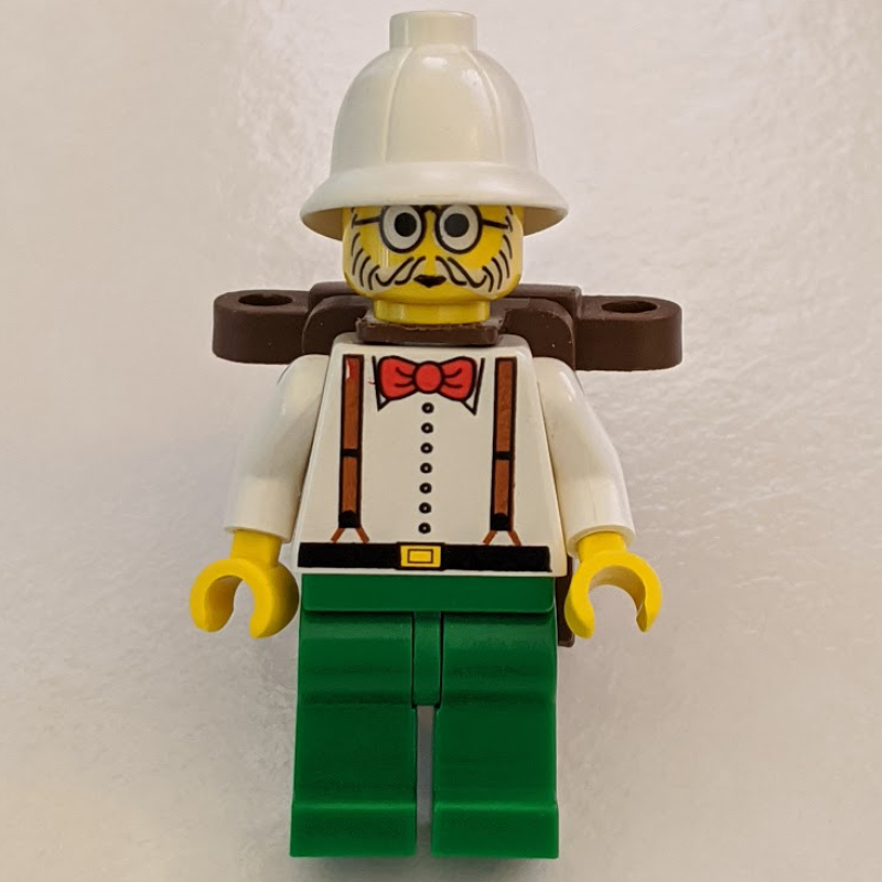 Lego Dr. Charles Lightning with Backpack