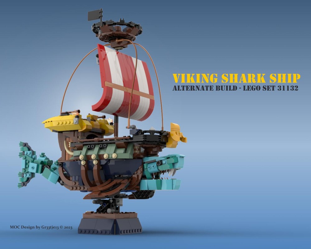 Lego Viking Shark Ship