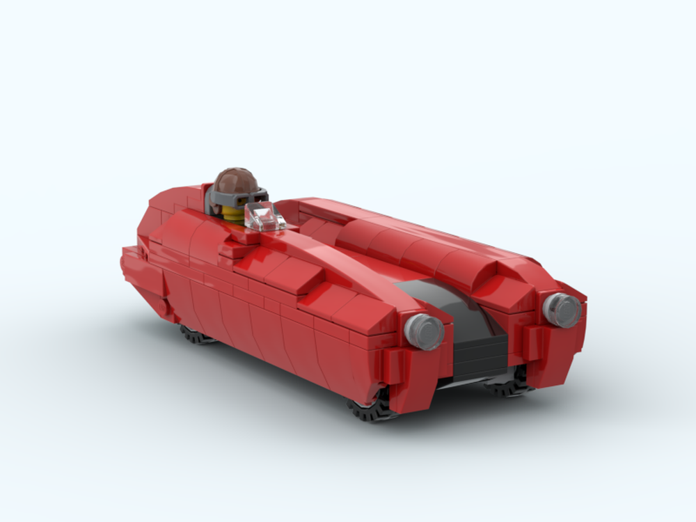 Lego Nardi 750 Bisiluro Race car (Bad stability!)