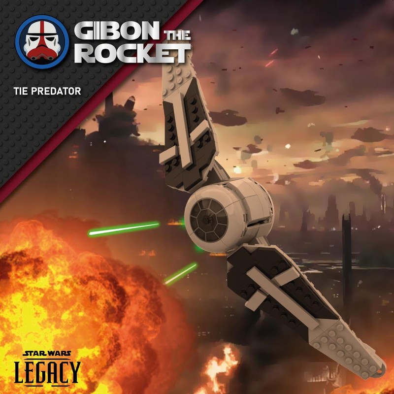 Lego TIE Predator v2