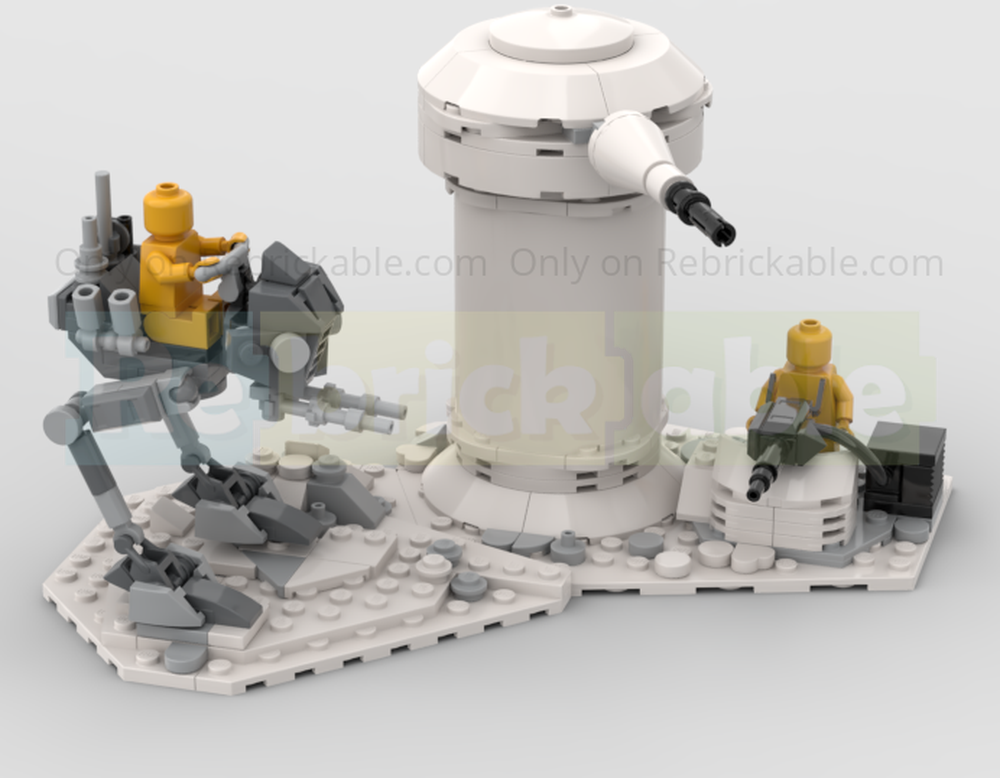 Lego Mando Hoth Pack