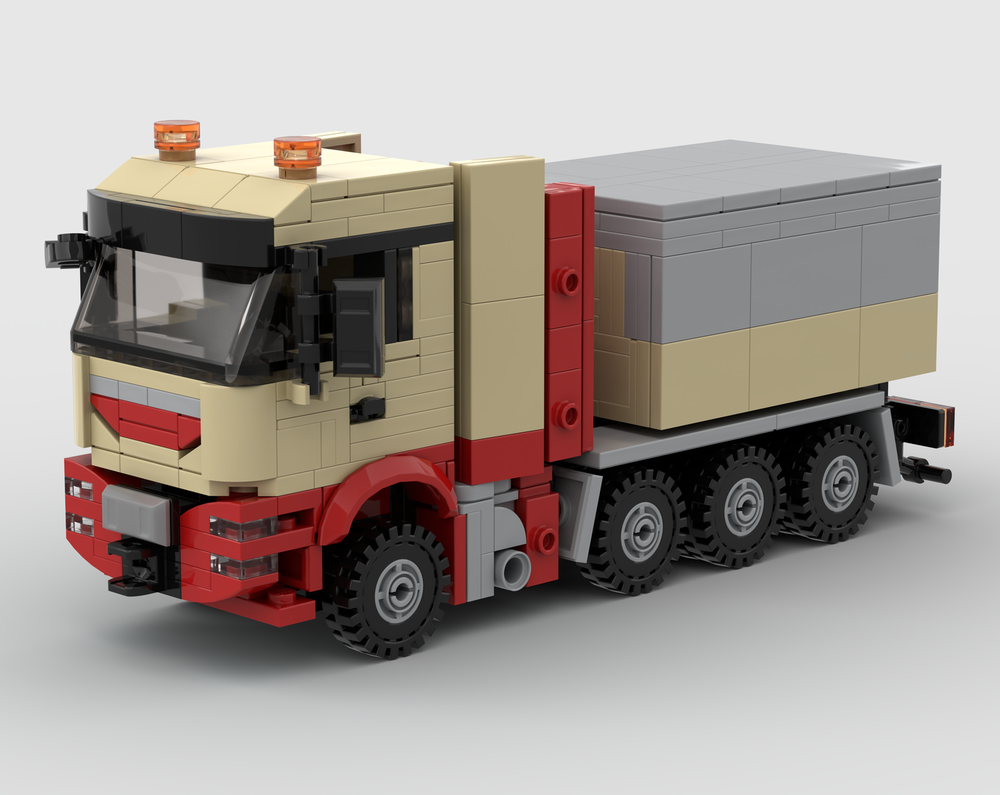 Lego MAN TGX 4-Achs Schwertransporter