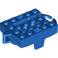 Lego Vehicle Base, Roller Coaster Car 4 x 5 / Blue