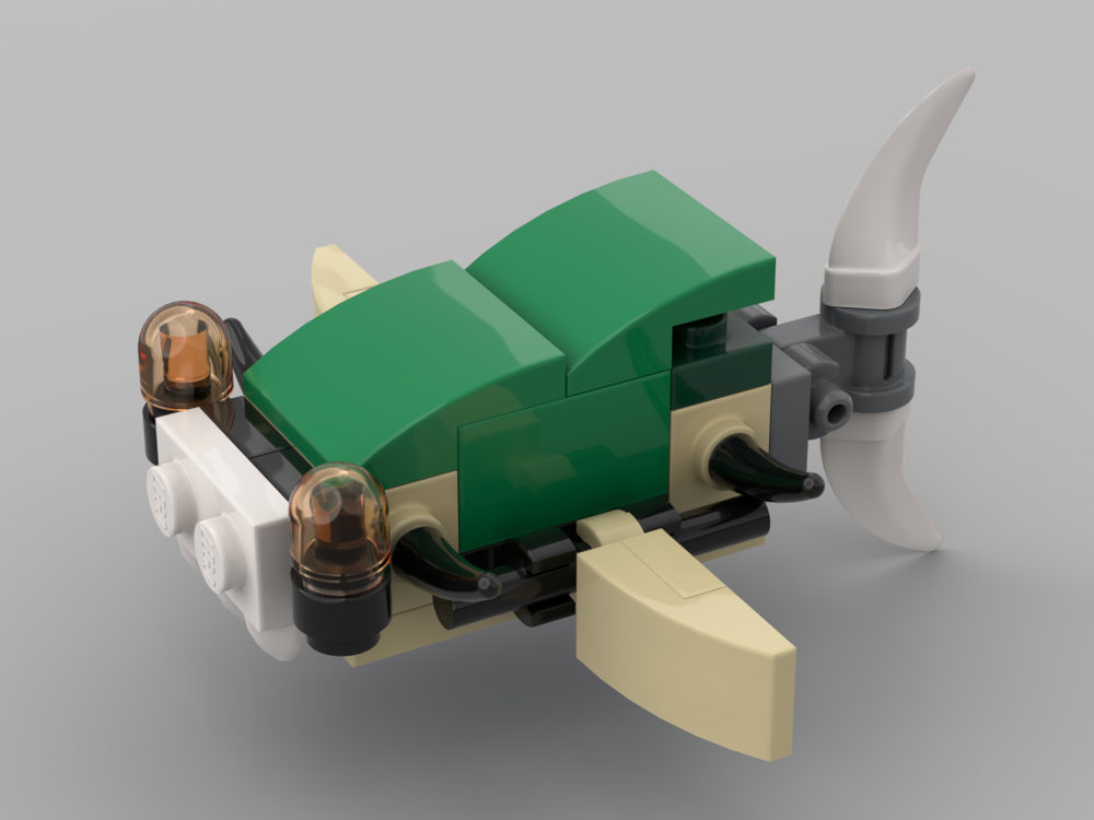 Lego Prechistoric fish