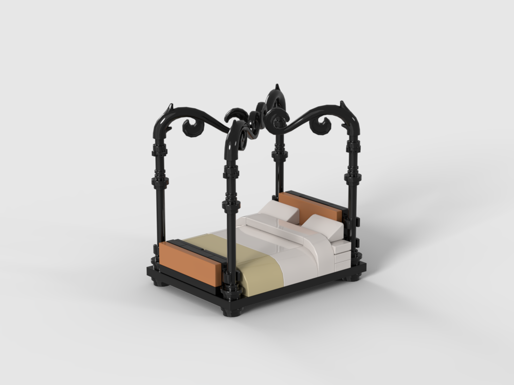 Lego Four Post Bed