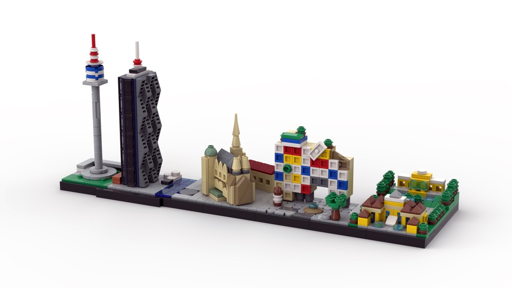 Lego Skyline Vienna - Wien