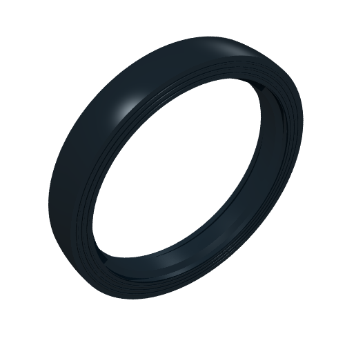 Lego Tyre Smooth Old Style - Large / Black